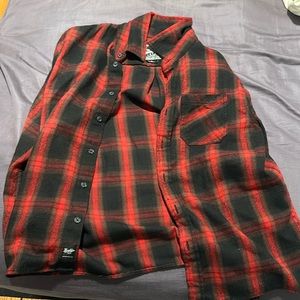 Plaid button up shirt